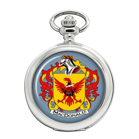 Macdonald (Scotland) Coat of Arms Pocket Watch