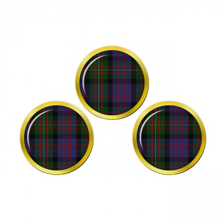 MacDonell Scottish Tartan Golf Ball Markers