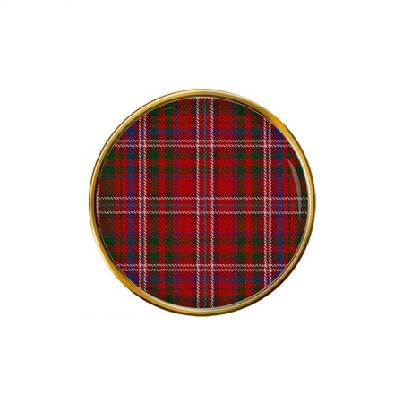 MacDougall Scottish Tartan Pin Badge