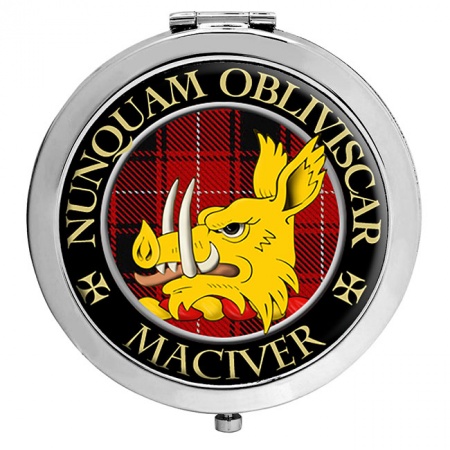 Maciver Scottish Clan Crest Compact Mirror