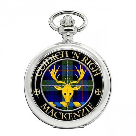 Mackenzie of Kintail Scottish Clan Crest Pocket Watch