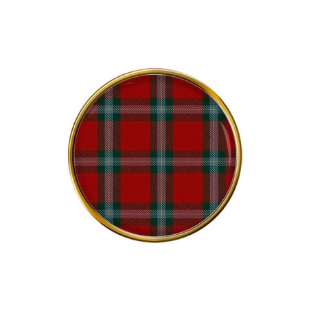 Maclaine Scottish Tartan Pin Badge