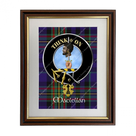 MacLellan Scottish Clan Crest Framed Print