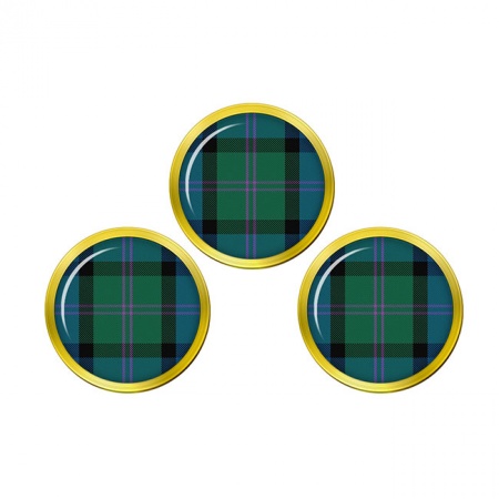 MacThomas Scottish Tartan Golf Ball Markers