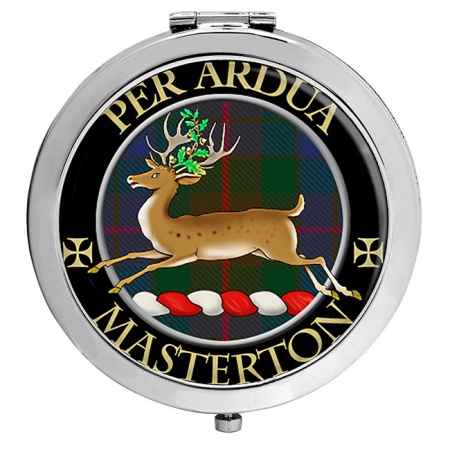 Masterton Scottish Clan Crest Compact Mirror