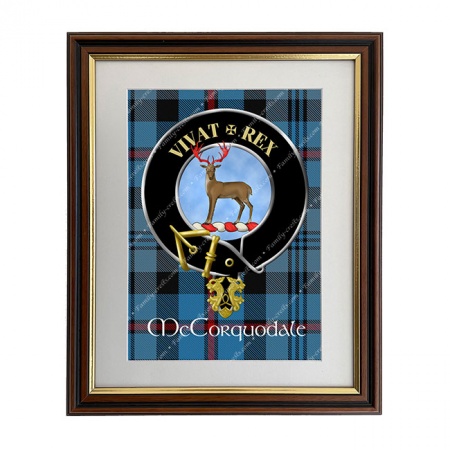 McCorquodale Scottish Clan Crest Framed Print