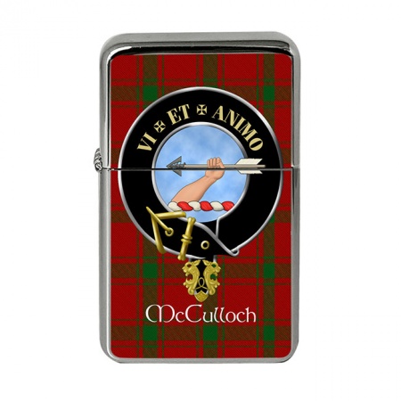 McCulloch Scottish Clan Crest Flip Top Lighter