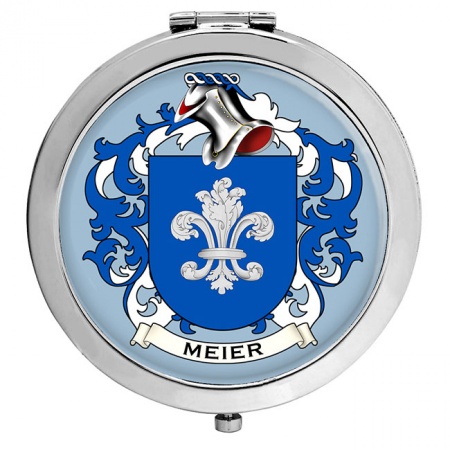 Meier (Swiss) Coat of Arms Compact Mirror