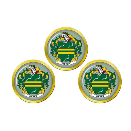 Meyer (Germany) Coat of Arms Golf Ball Markers