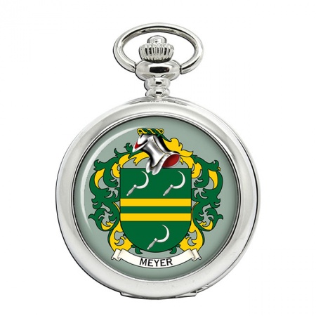 Meyer (Germany) Coat of Arms Pocket Watch