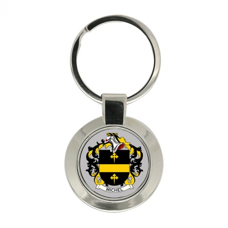 Michel (France) Coat of Arms Key Ring
