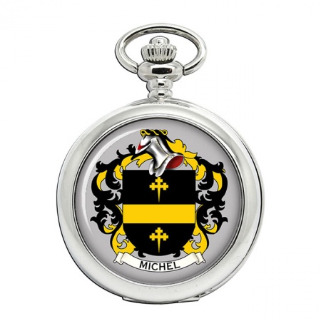 Michel (France) Coat of Arms Pocket Watch