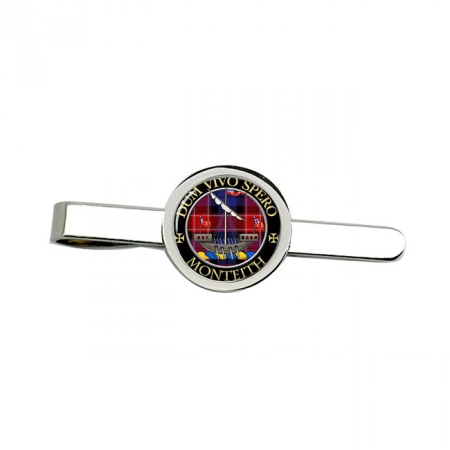 Monteith Scottish Clan Crest Tie Clip