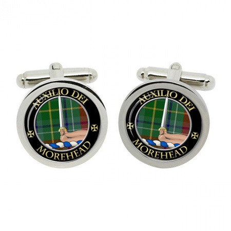 Morehead Scottish Clan Crest Cufflinks