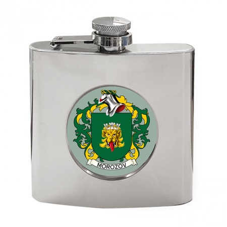 Morozov (Russia) Coat of Arms Hip Flask