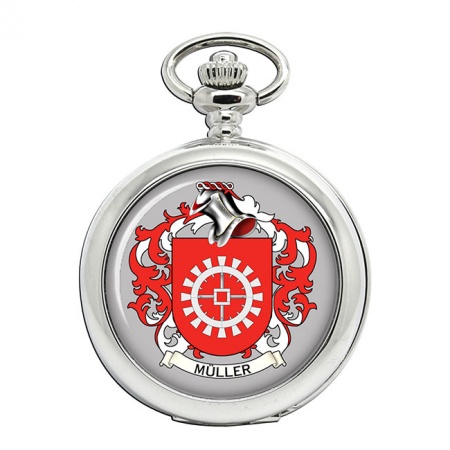 Müller (Germany) Coat of Arms Pocket Watch