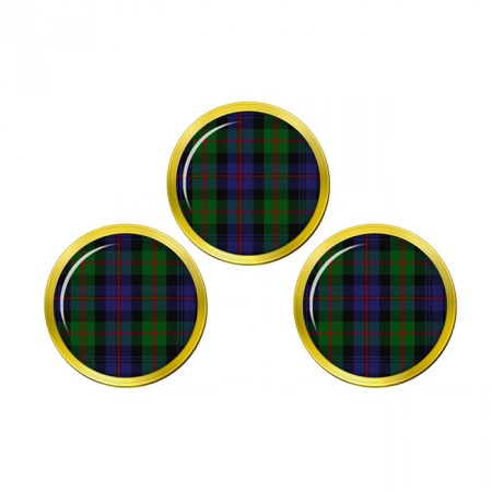 Murray Scottish Tartan Golf Ball Markers