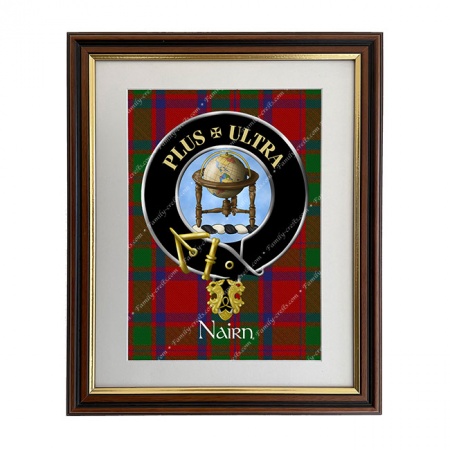 Nairn Scottish Clan Crest Framed Print