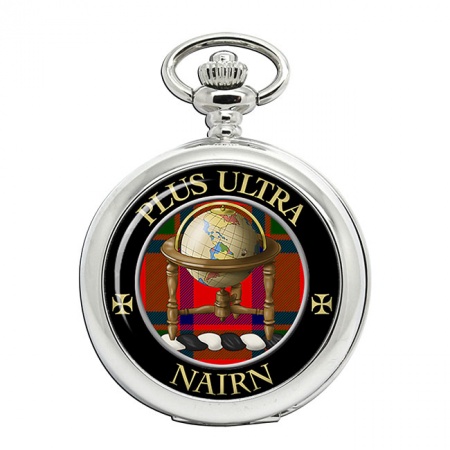 Nairn Scottish Clan Crest Pocket Watch