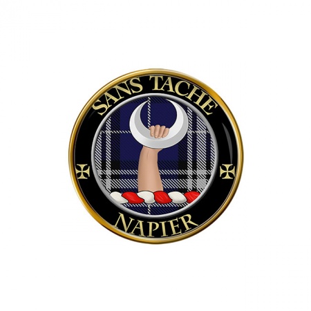 Napier Scottish Clan Crest Pin Badge