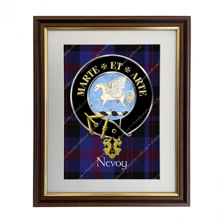 Nevoy Scottish Clan Crest Framed Print