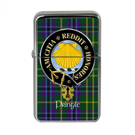 Pringle Scottish Clan Crest Flip Top Lighter