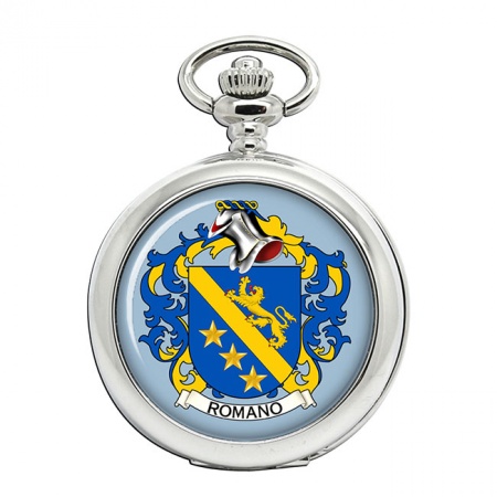 Romano (Italy) Coat of Arms Pocket Watch