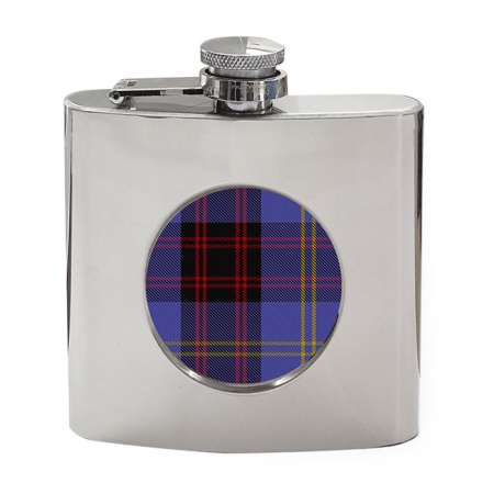 Rutherford Scottish Tartan Hip Flask