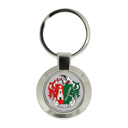 Snchez (Spain) Coat of Arms Key Ring