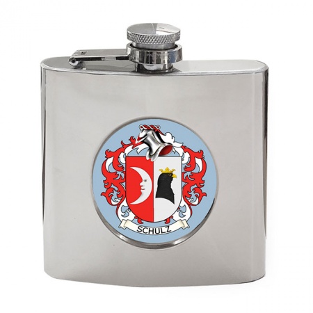 Schulz (Germany) Coat of Arms Hip Flask