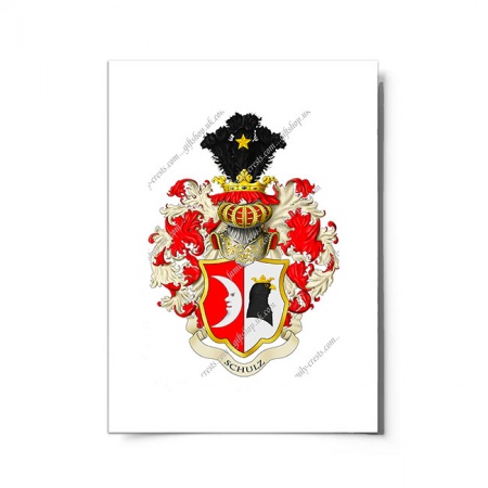 Schulz (Germany) Coat of Arms Print