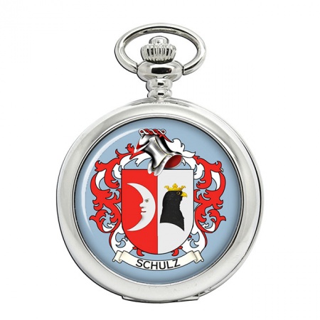 Schulz (Germany) Coat of Arms Pocket Watch
