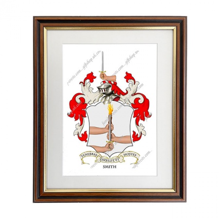 Smith (Ireland) Coat of Arms Framed Print