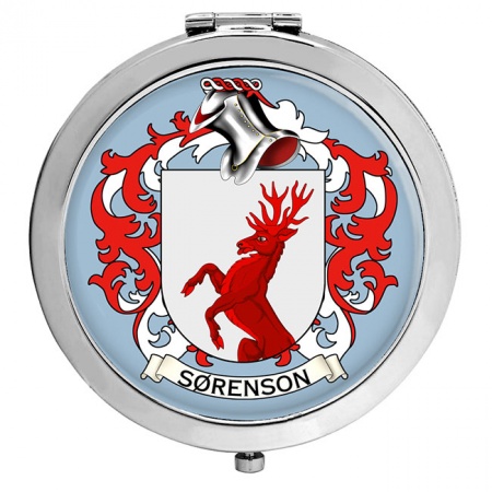 Srensen (Denmark) Coat of Arms Compact Mirror