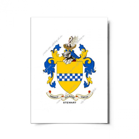 Stewart (Scotland) Coat of Arms Print