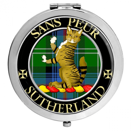Sutherland Scottish Clan Crest Compact Mirror