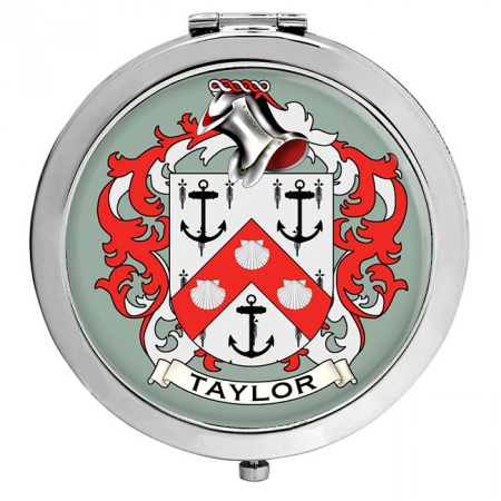Taylor (England) Coat of Arms Compact Mirror