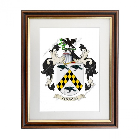 Thomas (Wales) Coat of Arms Framed Print