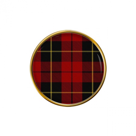 Wallace Scottish Tartan Pin Badge