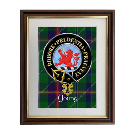 Young Scottish Clan Crest Framed Print