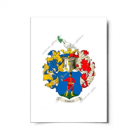 Varga (Hungary) Coat of Arms Print