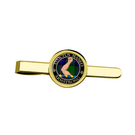 Armstrong Bare Scottish Clan Crest Tie Clip