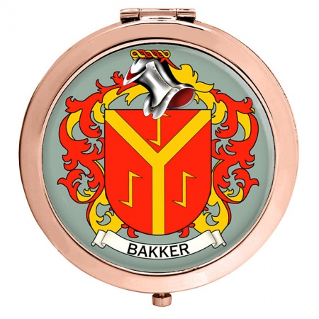 Bakker (Netherlands) Coat of Arms Compact Mirror