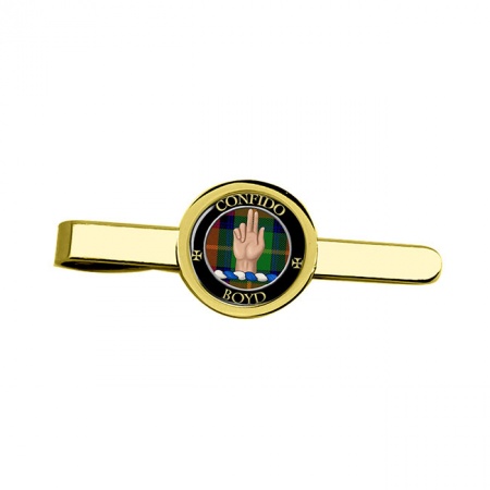 Boyd Scottish Clan Crest Tie Clip