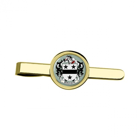 Brown (England) Coat of Arms Tie Clip