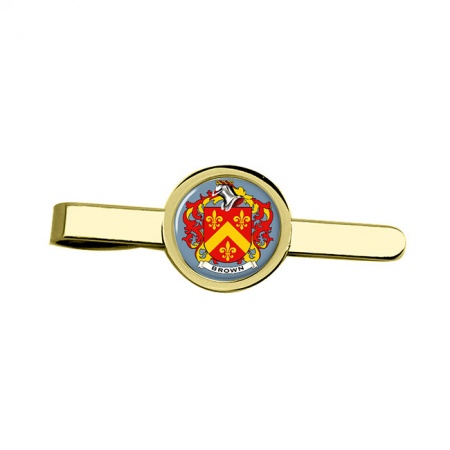 Brown (Scotland) Coat of Arms Tie Clip