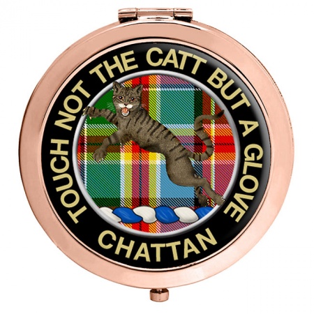 Chattan Scottish Clan Crest Compact Mirror