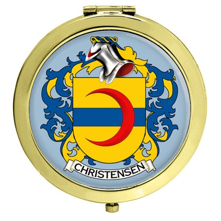 Christensen (Denmark) Coat of Arms Compact Mirror