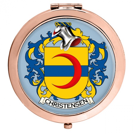 Christensen (Denmark) Coat of Arms Compact Mirror