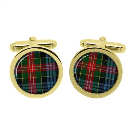 Comyn Scottish Tartan Cufflinks in Box